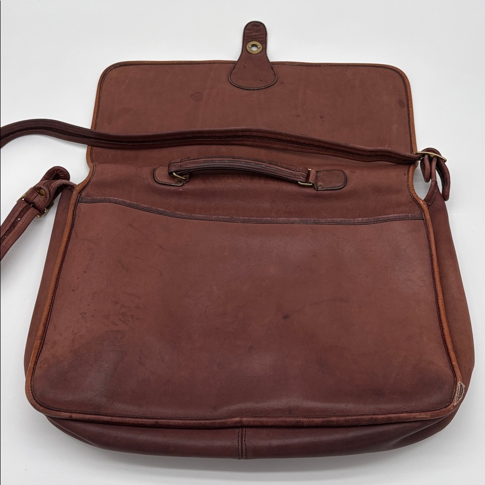 Vintage Coach Metropolitan Leather Briefcase Bag USA BLEMISH - Picture 10 of 15